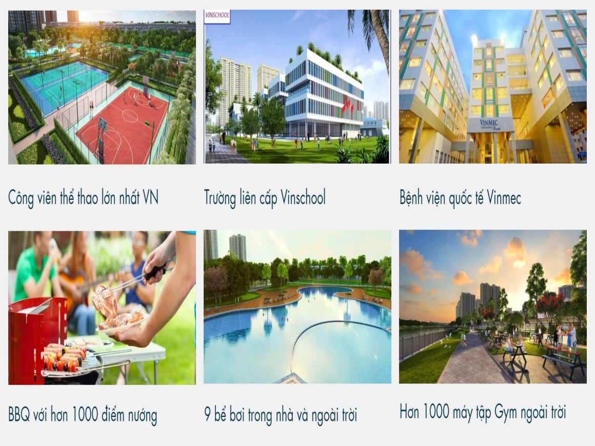 TIỆN ÍCH VINHOMES GRAND PARK QUẬN 9 CÓ GÌ ĐẶC BIỆT?