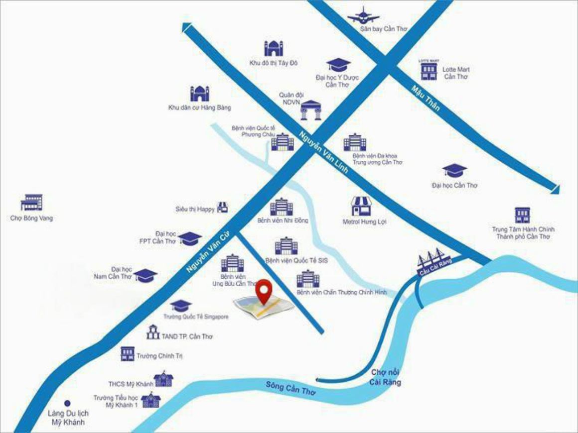  Dự án vị trí STKAn Bình Cần Thơ 