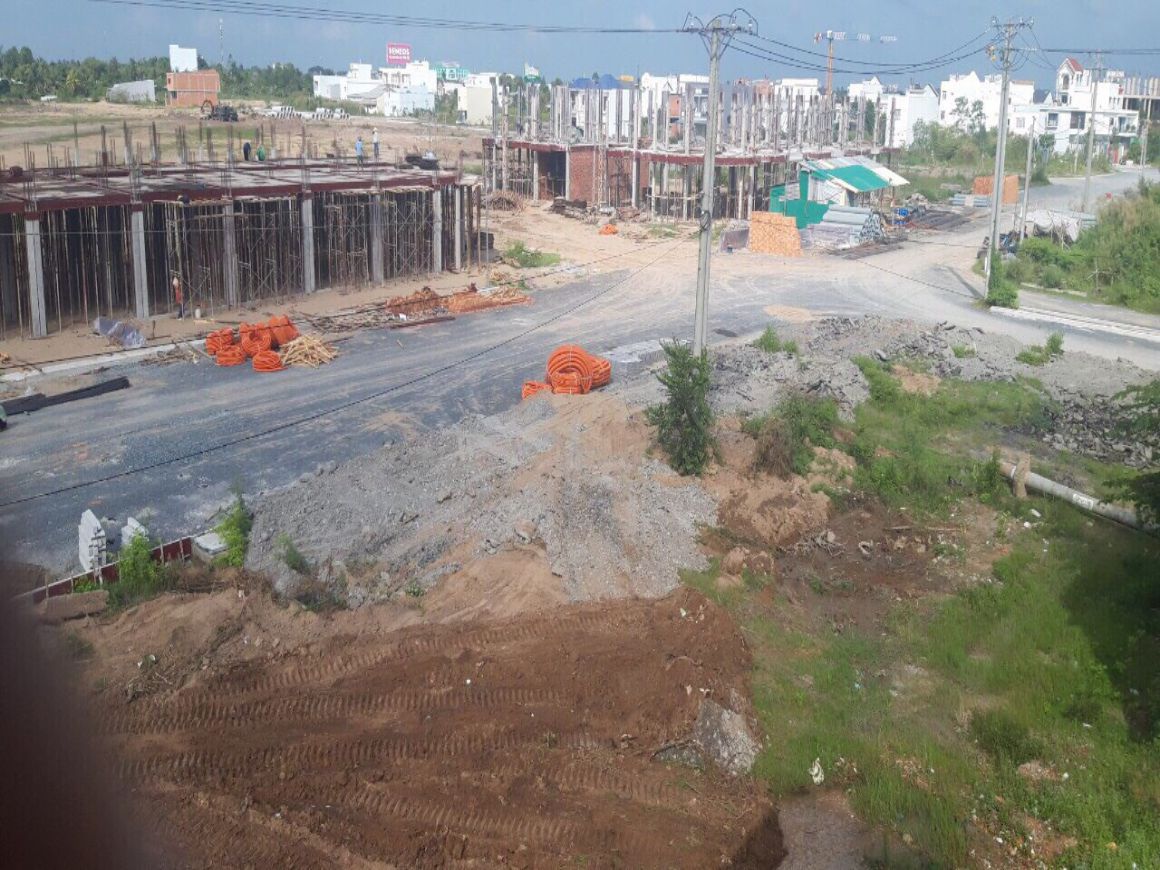 Tiến độ khu dân cư hồng loan