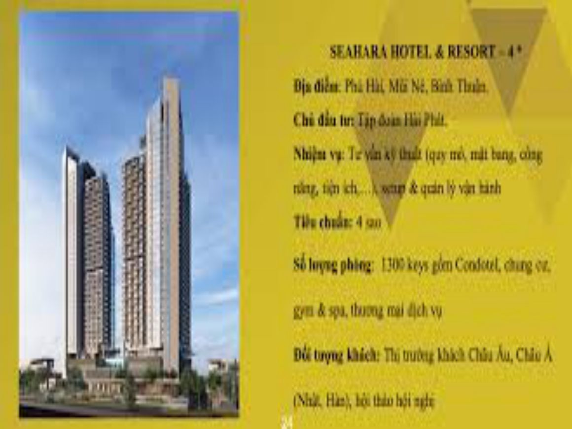 Quy mô the seahara phan thiết