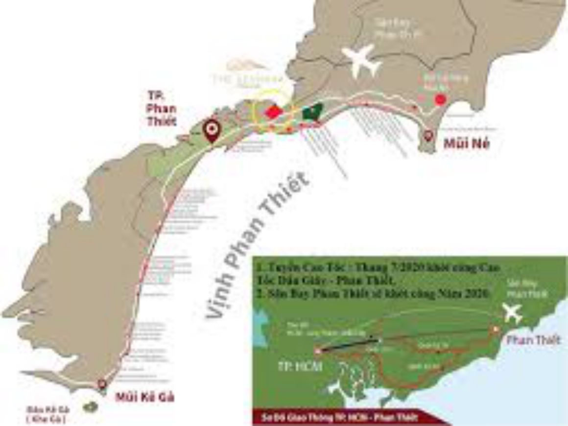 Vị trí the seahara phan thiết