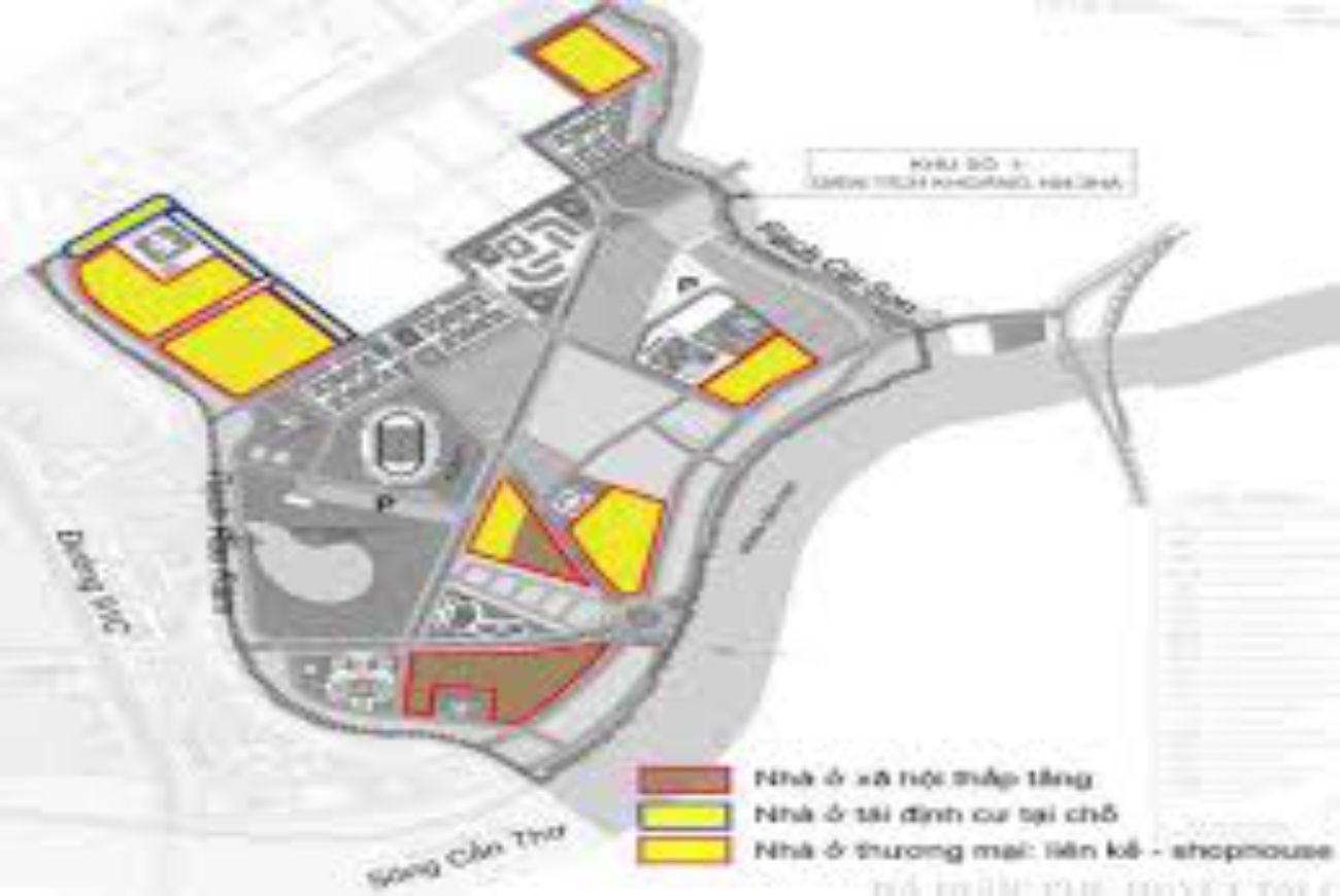 Mặt bằng khu đô thị mới An Bình