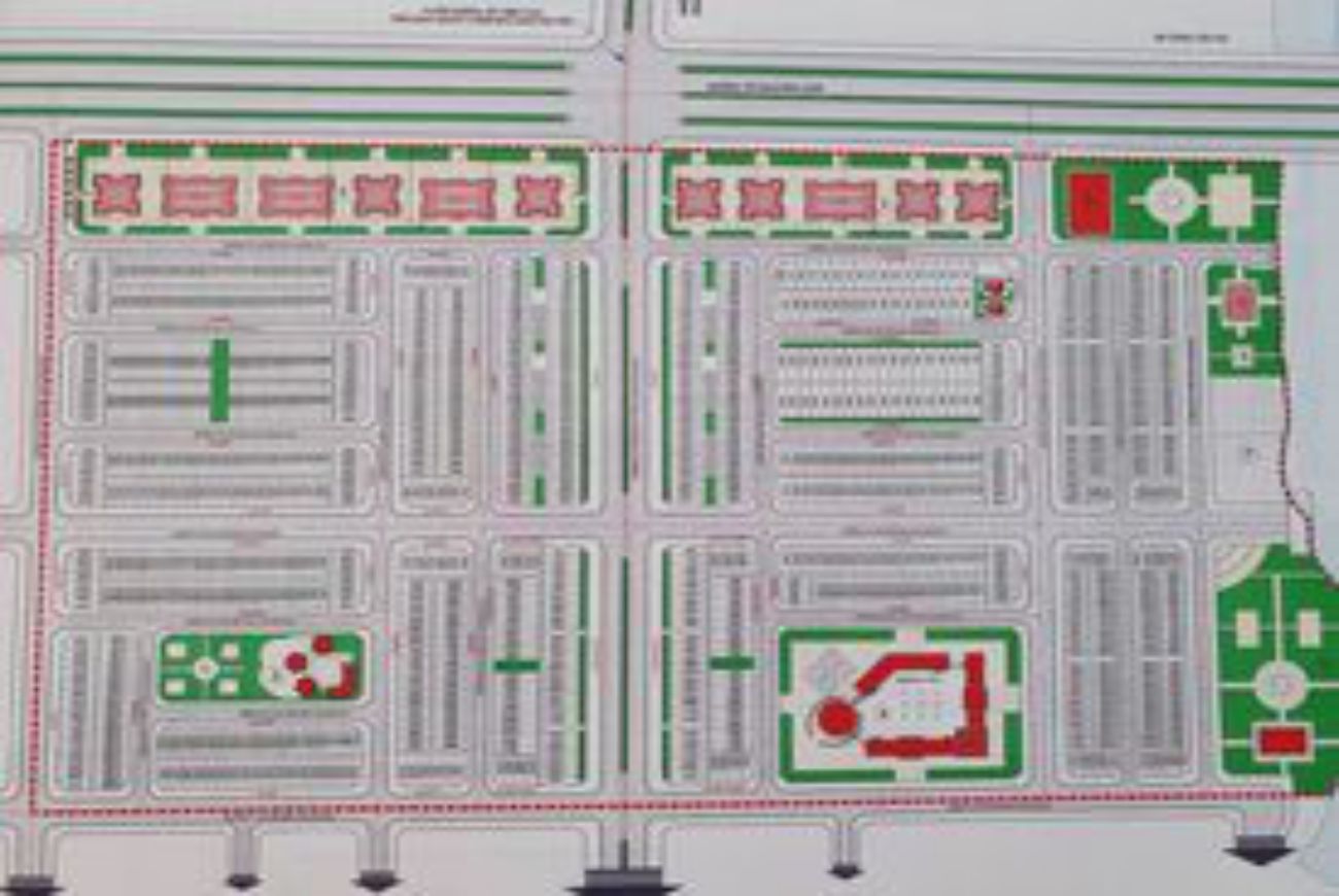 Mặt bằng khu dan cư tân phú cần thơ