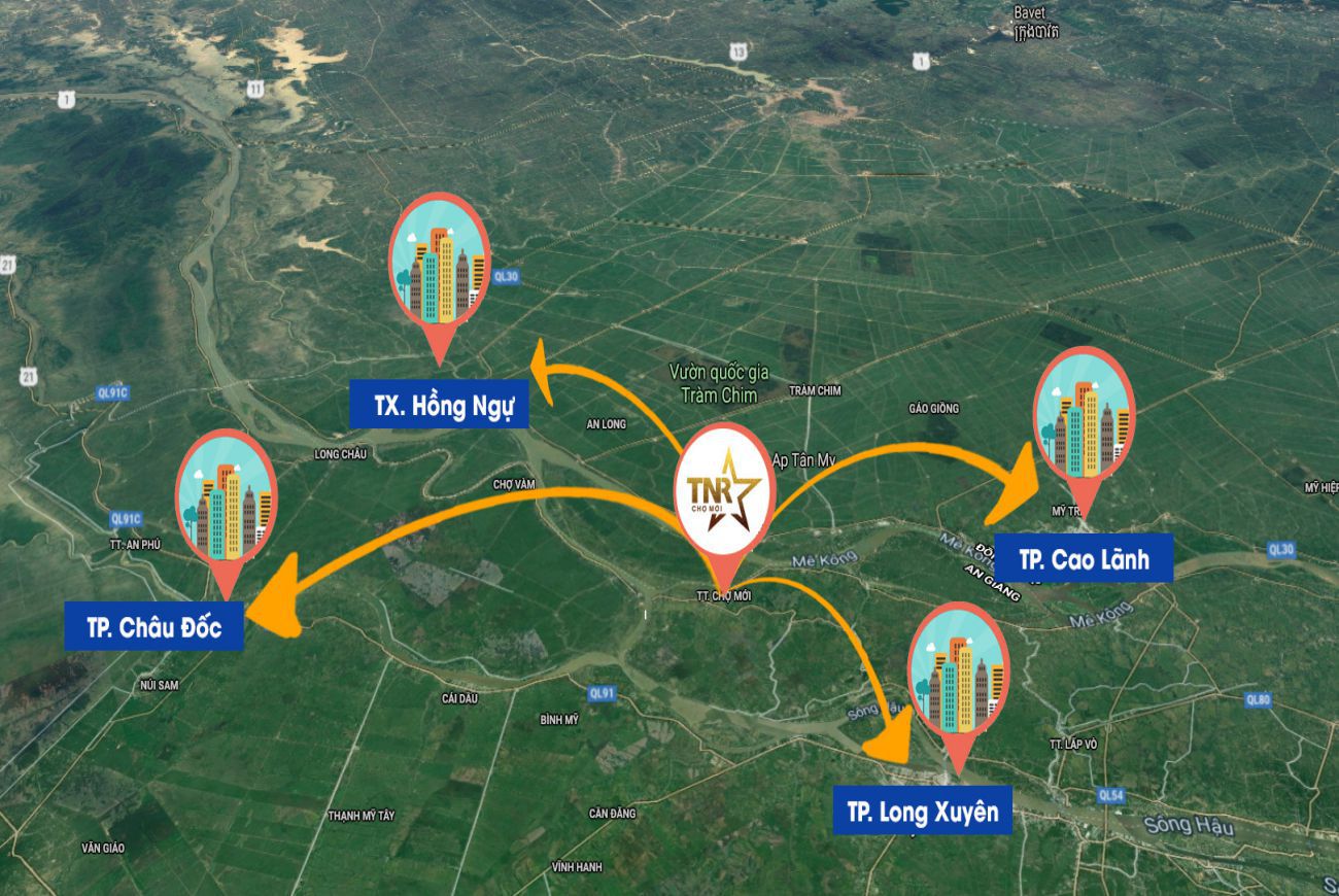 Vị trí TNR chợ mới an giang