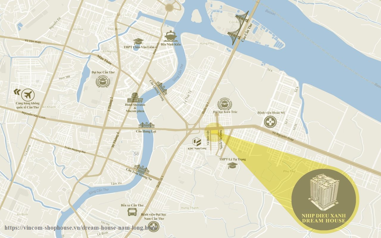 Vị Trí Dream House Cần Thơ