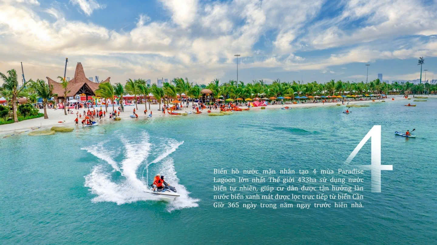 Biển Hồ Nước Mặn Nhân Tạo Bốn Mùa