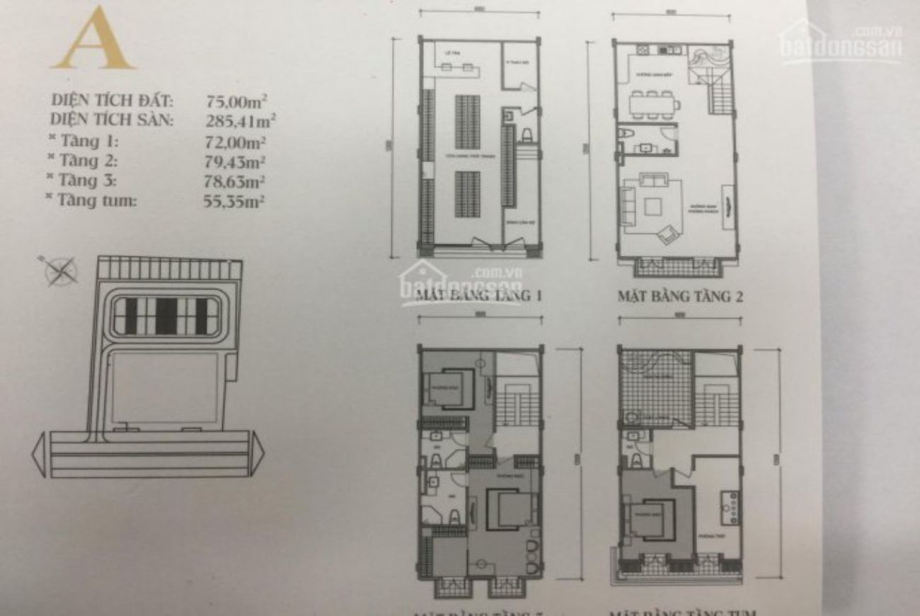 Mặt bằng chi tiết Vincom Vĩnh long