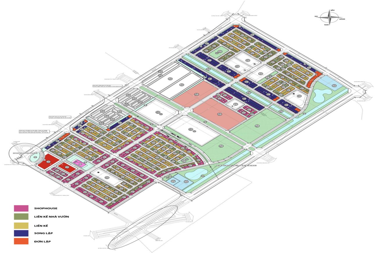 Mặt bằng Vinhomes Đan Phượng