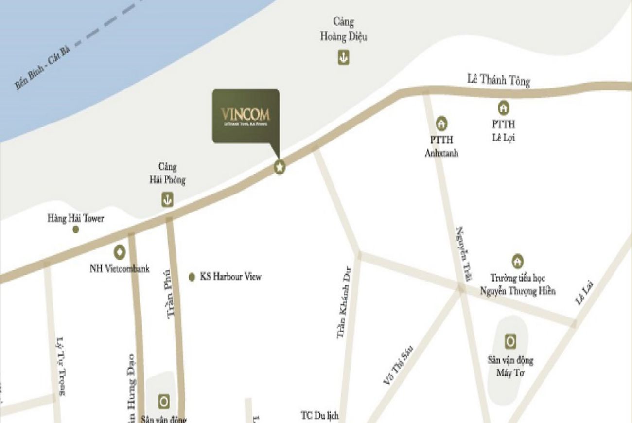Vincom Hải Phòng Location