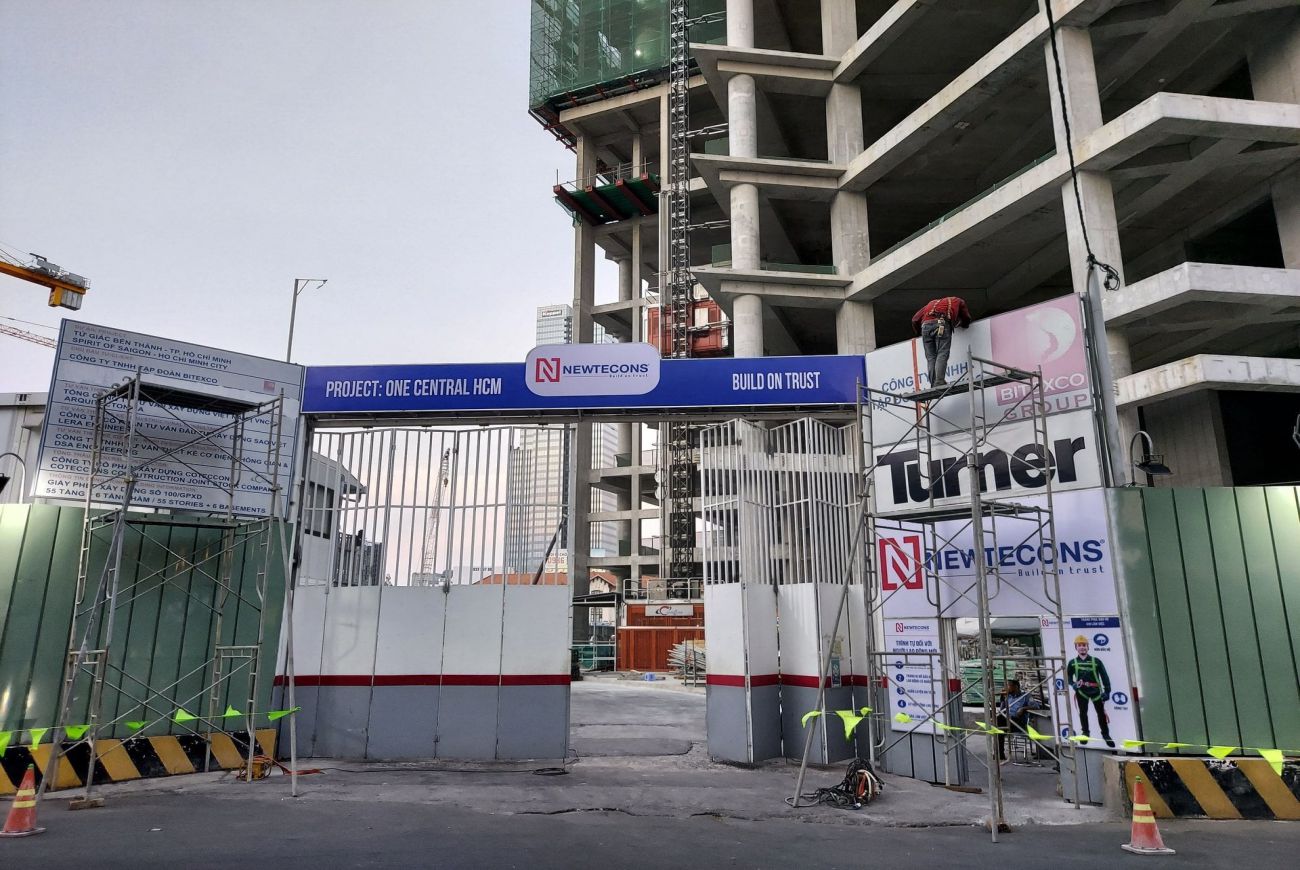 Tiến độ ONE CENTRAL QUẬN 1