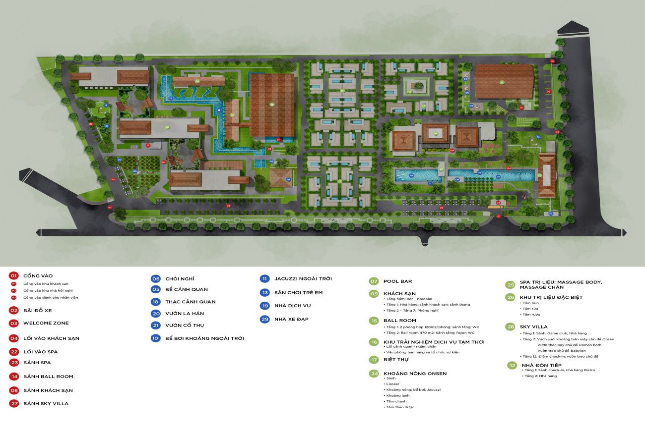 Mặt bằng APEC Mandala Sky Villas Hòa Bình