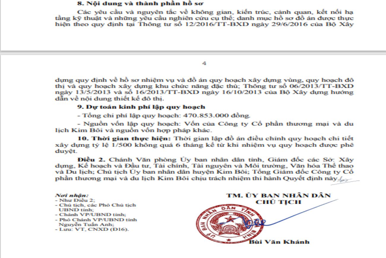 Pháp lý Apec Mandala Sky Villas Kim Bôi