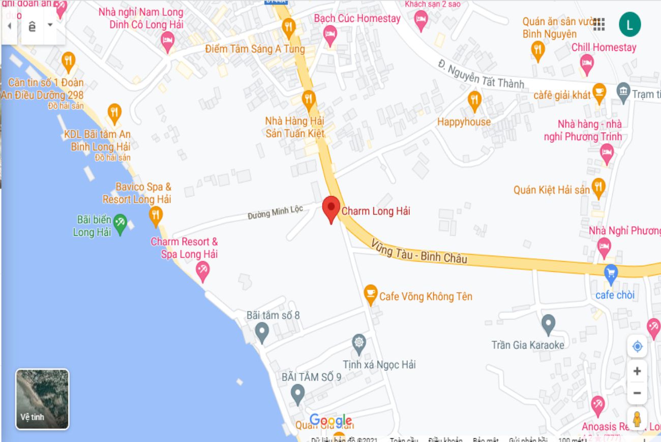 Vị trí Charm City Vũng Tàu