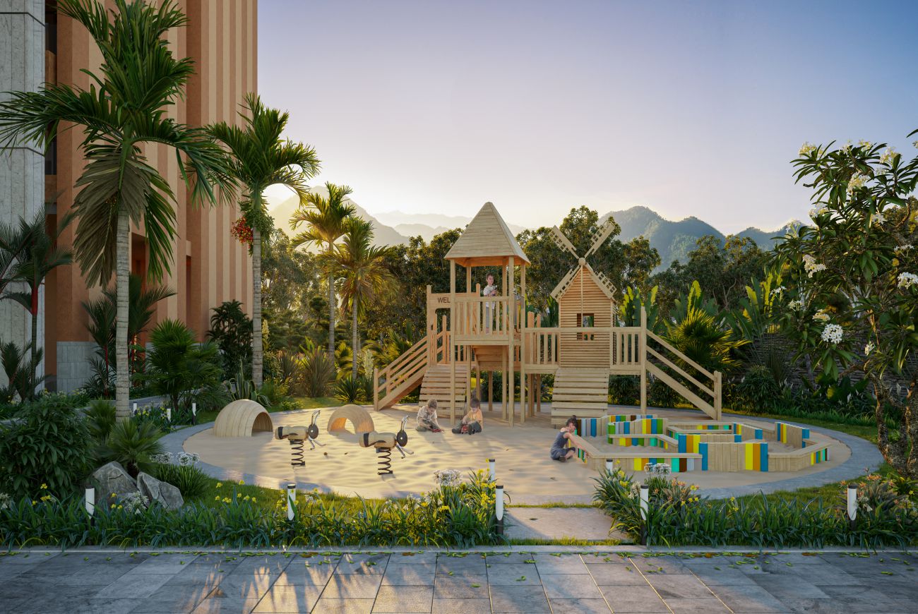 Tiện ích APEC MANDALA SKY VILLAS KIM BÔI