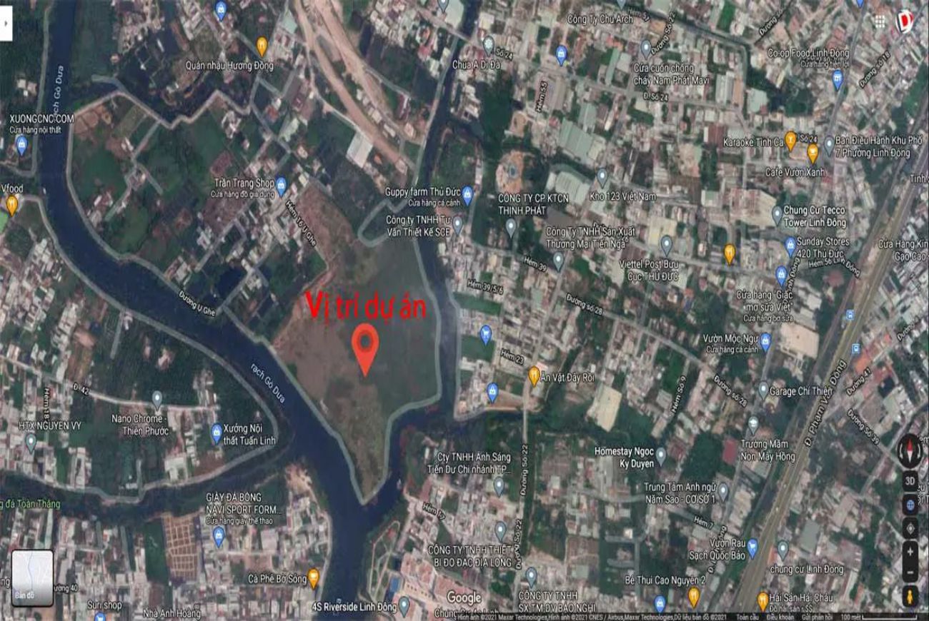 Vị trí Picity Thủ Đức