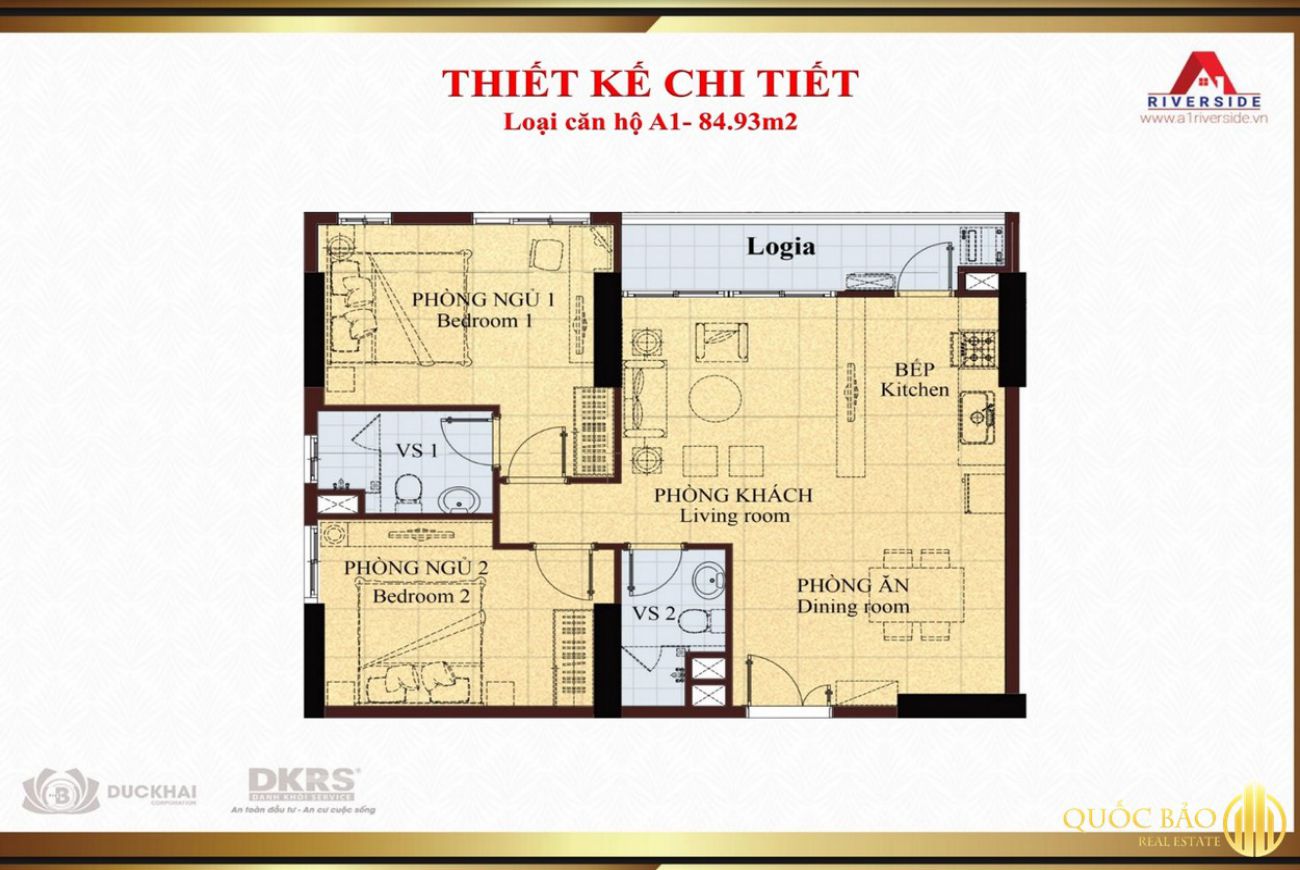 Thiết kế A1 Riverside Quận 7