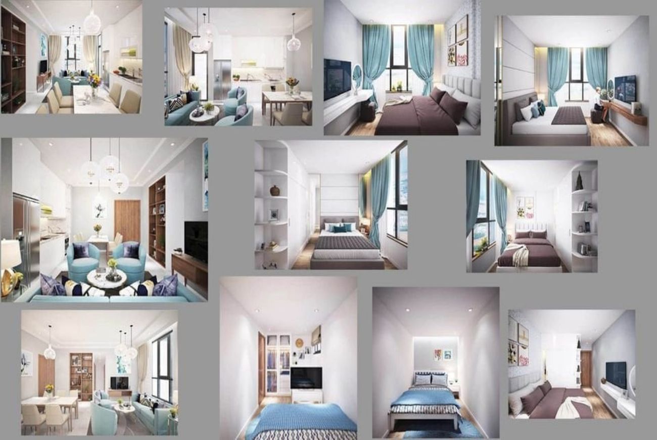 Thiết kế chi tiết các loại căn hộ tại dự án The Legend CT Tower Cần Thơ