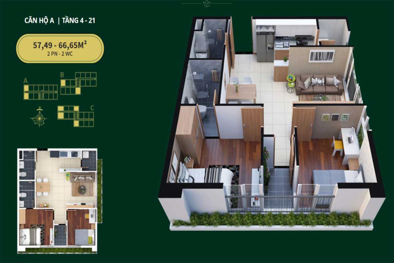 Thiết kế Diamond Lotus Lake View