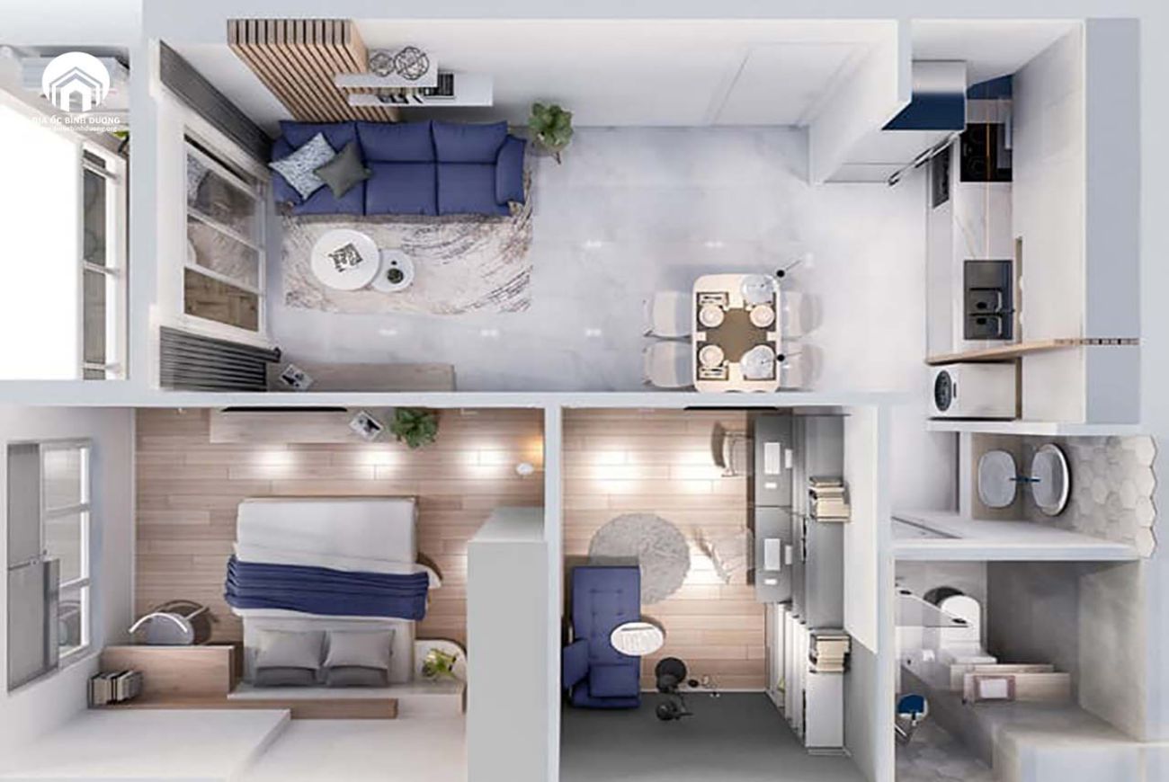 Thiết kế Charm City Tân Uyên