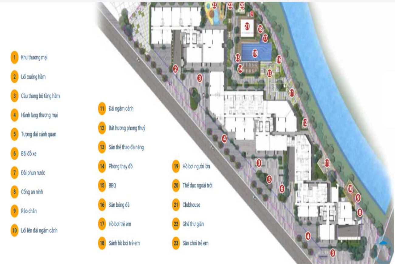 Tiện ích Flora Mizuki Park