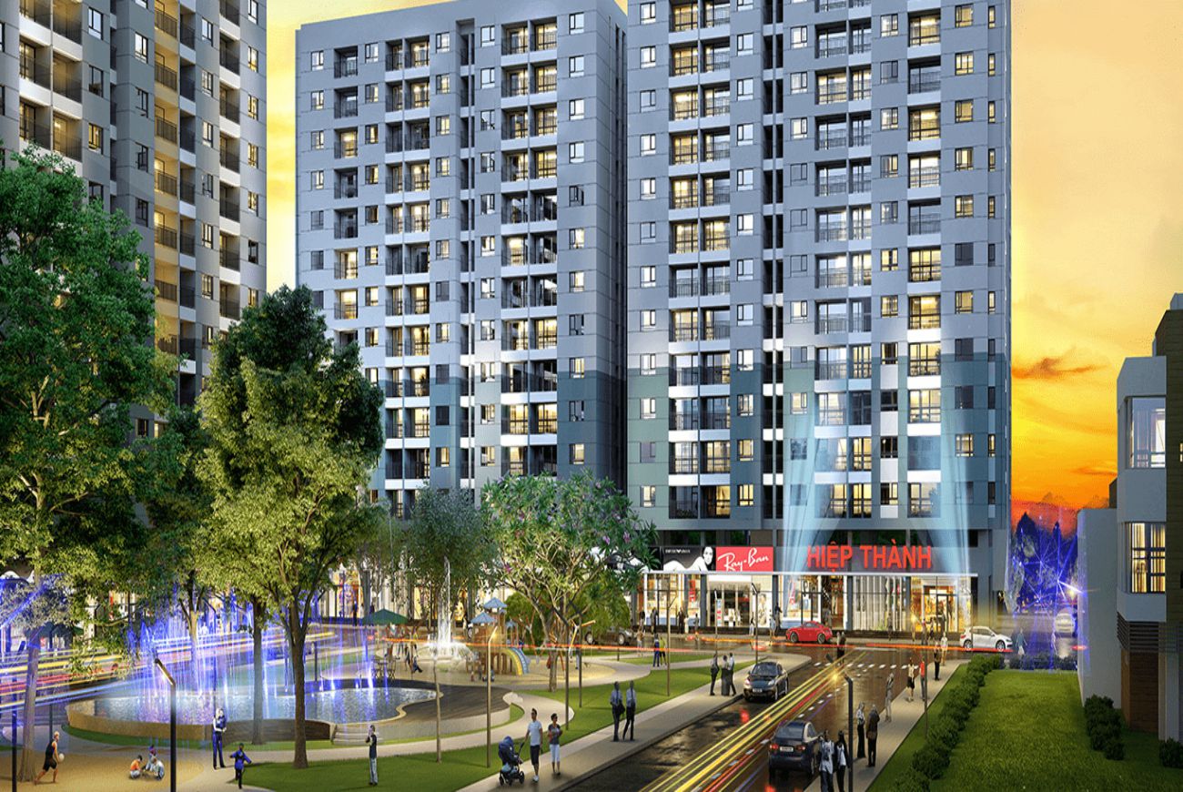 Quy mô Hiệp Thành Tower