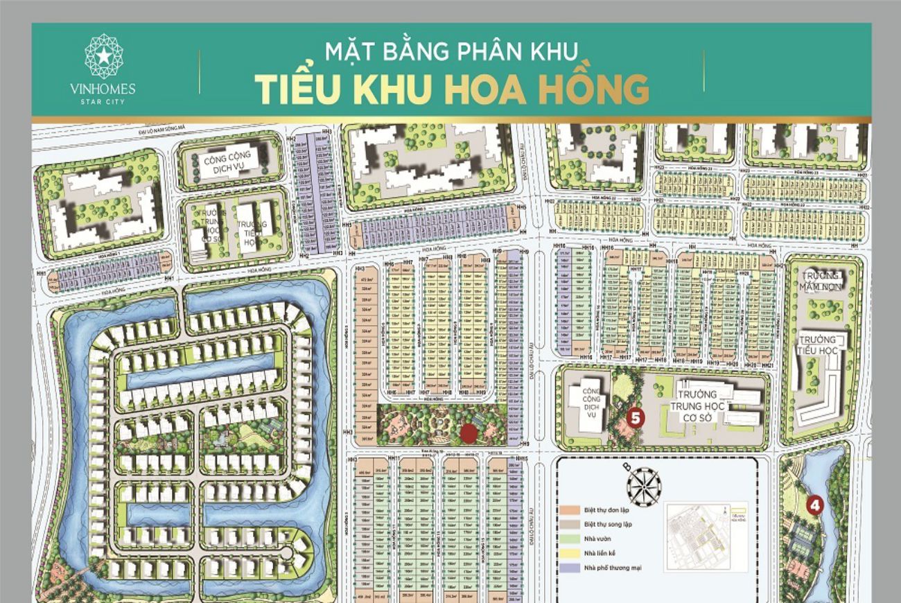 Mặt bằng chi tiết  Vinhomes Star City