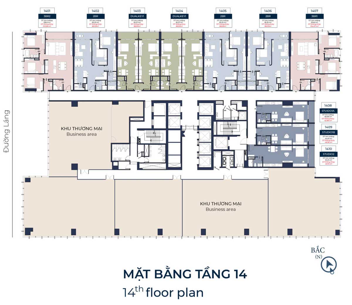 Mặt bằng Lancaster Luminaire