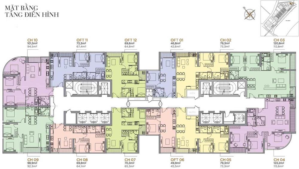 Mặt bằng Grand Marina SaiGon