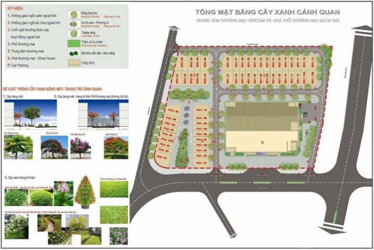 Mặt bằng Vincom Rạch Giá