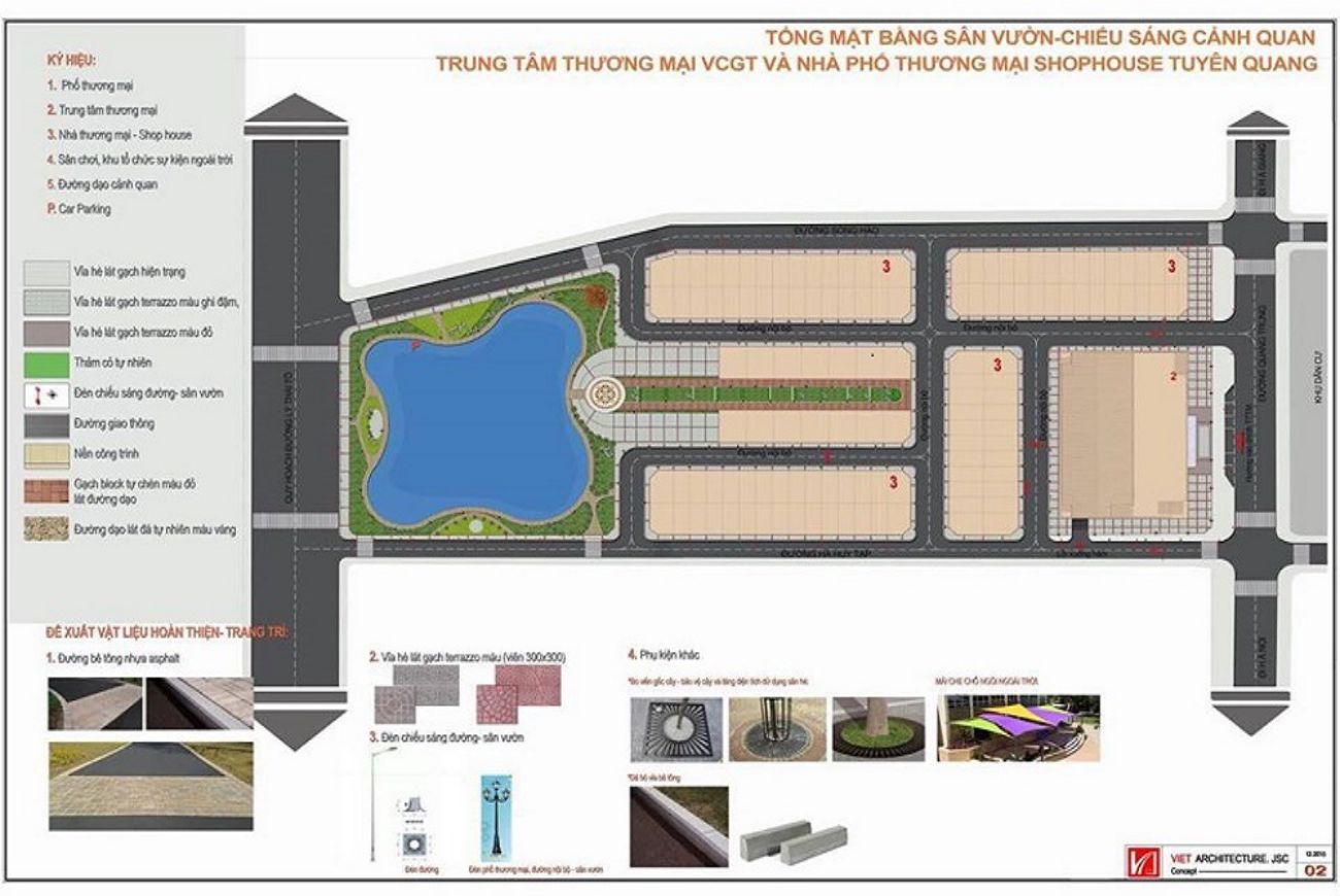 Mặt bằng Vincom Tuyên Quang