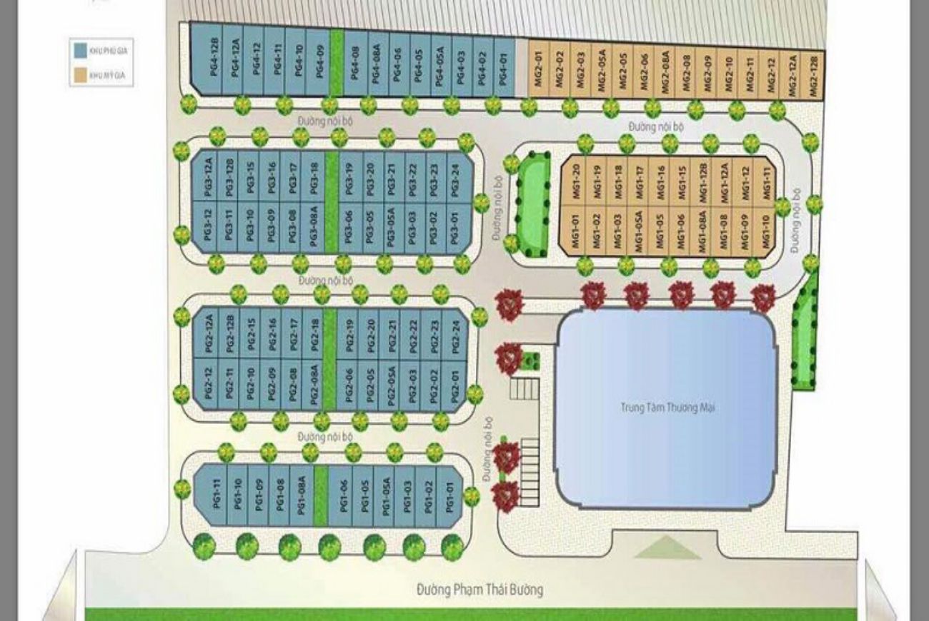 Mặt bằng Vincom Trà Vinh