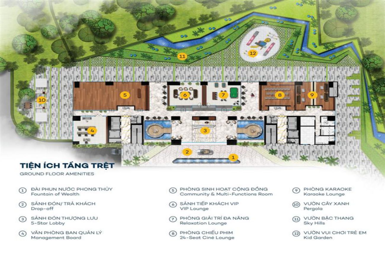 Mặt bằng Căn Hộ Sky 89