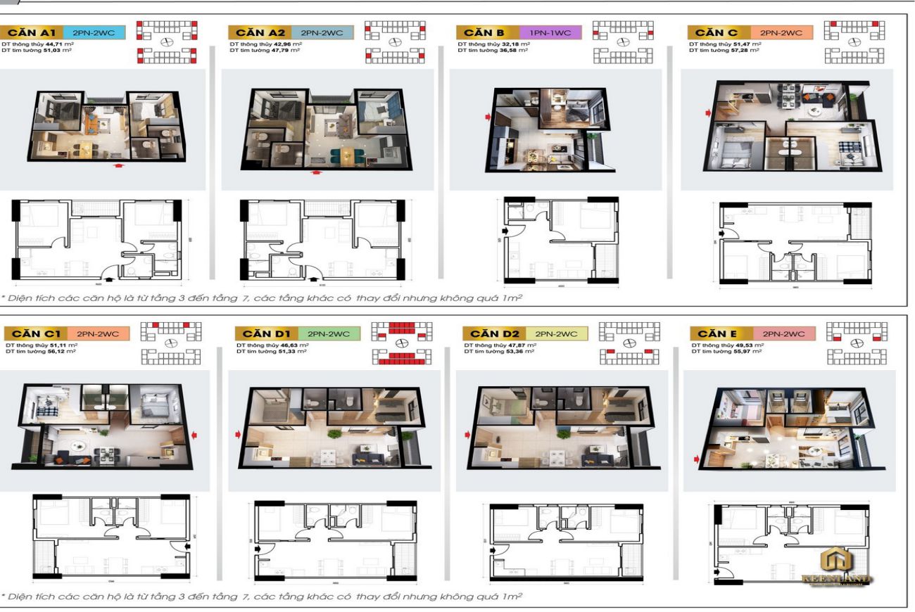 Mặt bằng chi tiết Bcons Sala Bình Dương