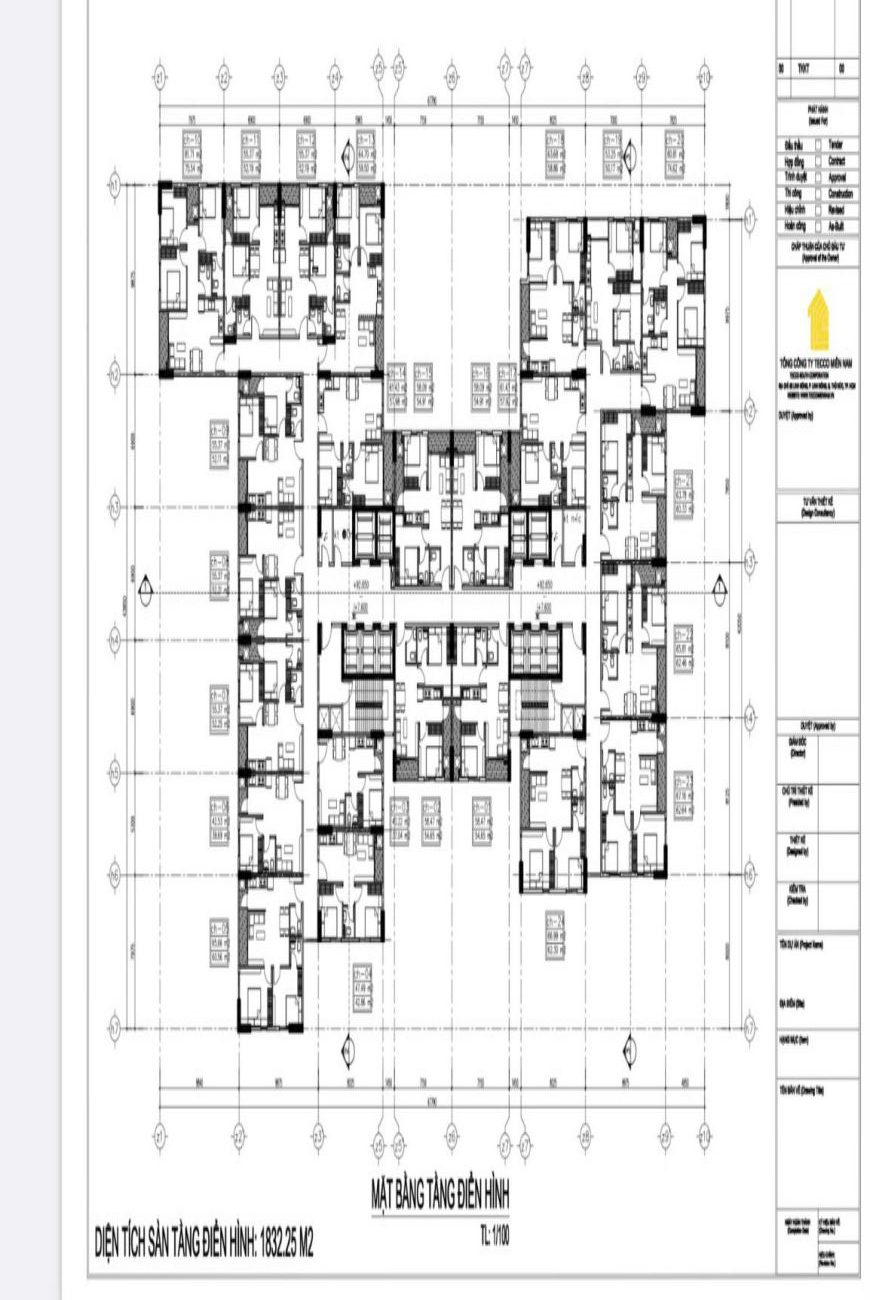 Mặt bằng Tecco Luxyry