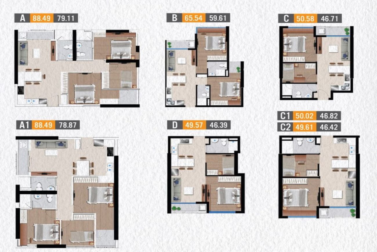 Mặt bằng chi tiết Dragon Riverside City