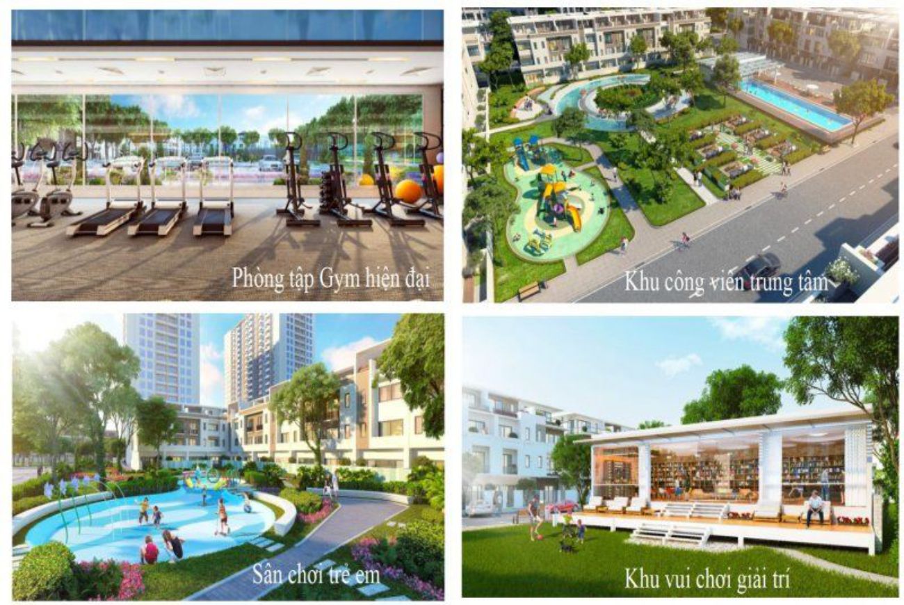 Tiện ích nội khu Golden Hills Đà Nẵng 