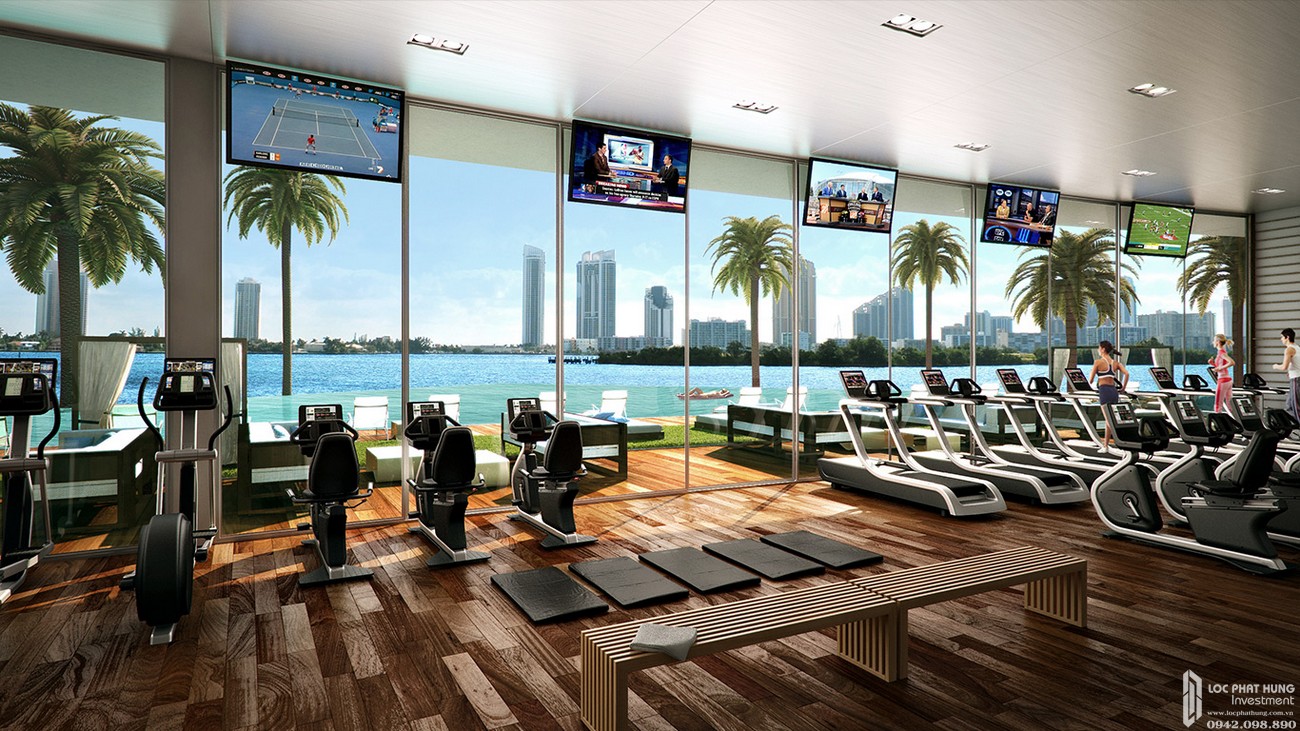 Phòng Gym dự án Resort Sunshine Heritage Mũi Né TP. Phan Thiết chủ đầu tư Sunshine Group