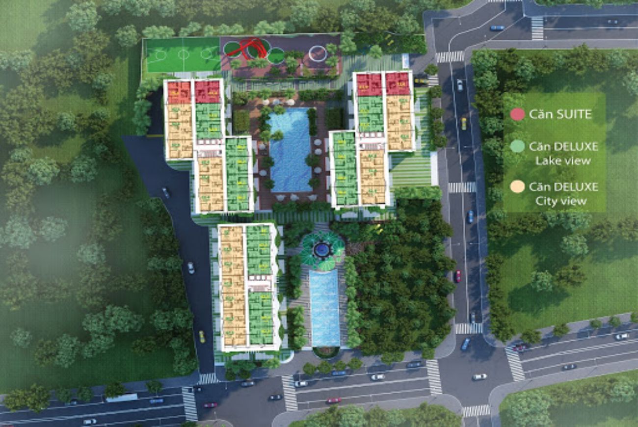 Mặt bằng Diamond Lotus Lake View