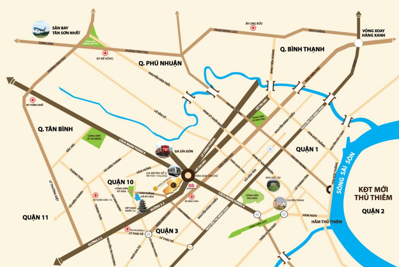 Vị trí Hà Đô Centrosa Garden