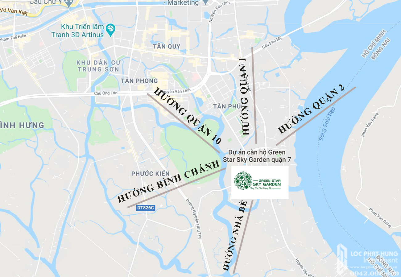 Vị trí Green Start Quận 7