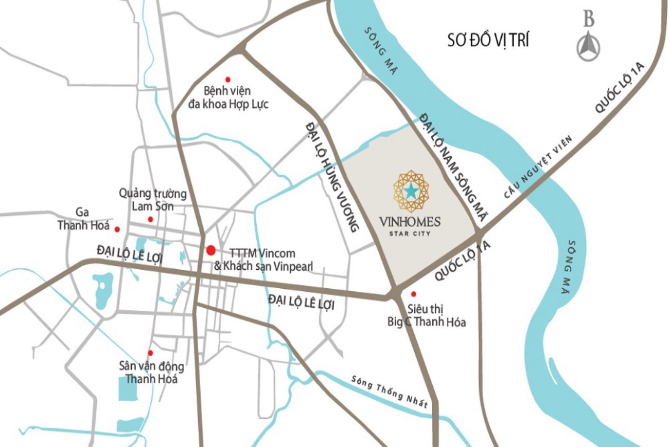 Vị Trí Vinhomes Star City