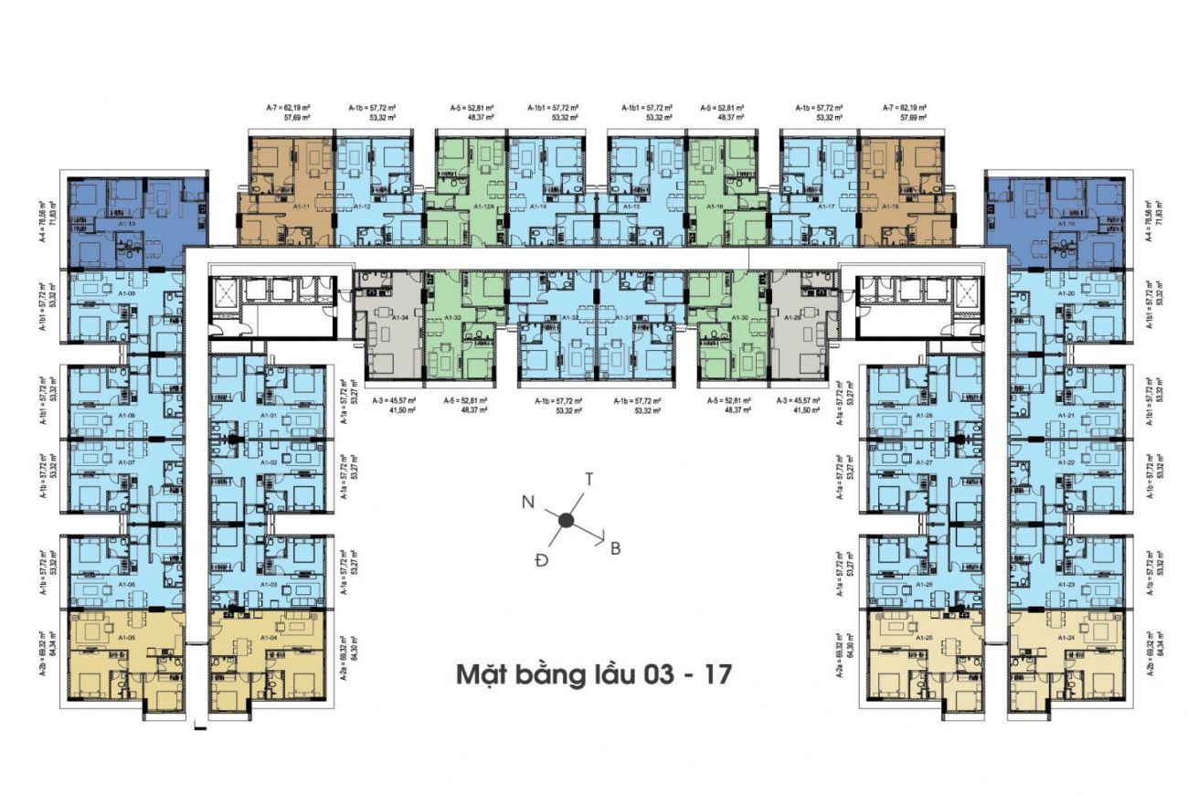 Mặt bằng Picity Thủ Đức