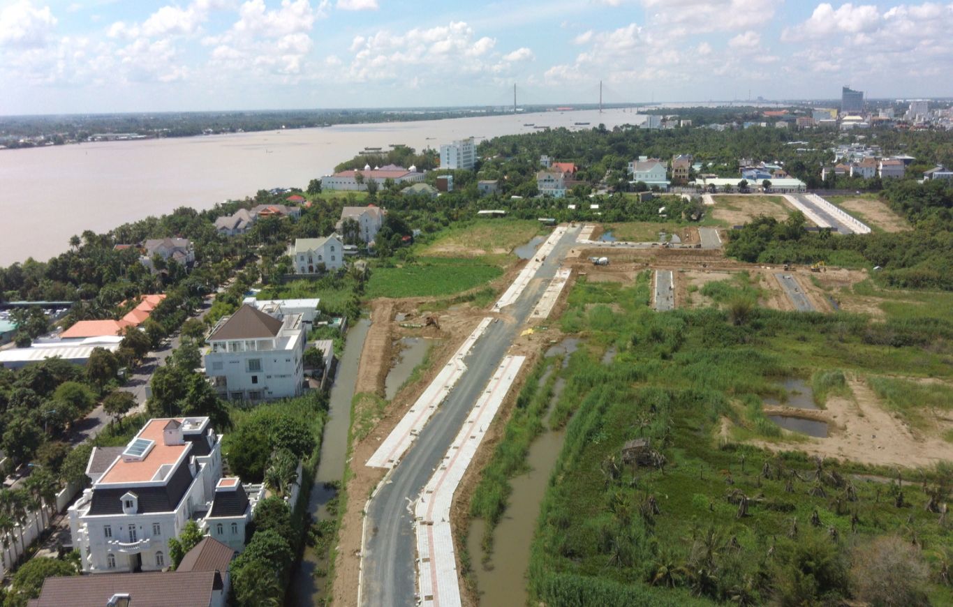 Tiến độ xây dựng tháng 07/2021 tại Cồn Khương Diamond City Cần Thơ