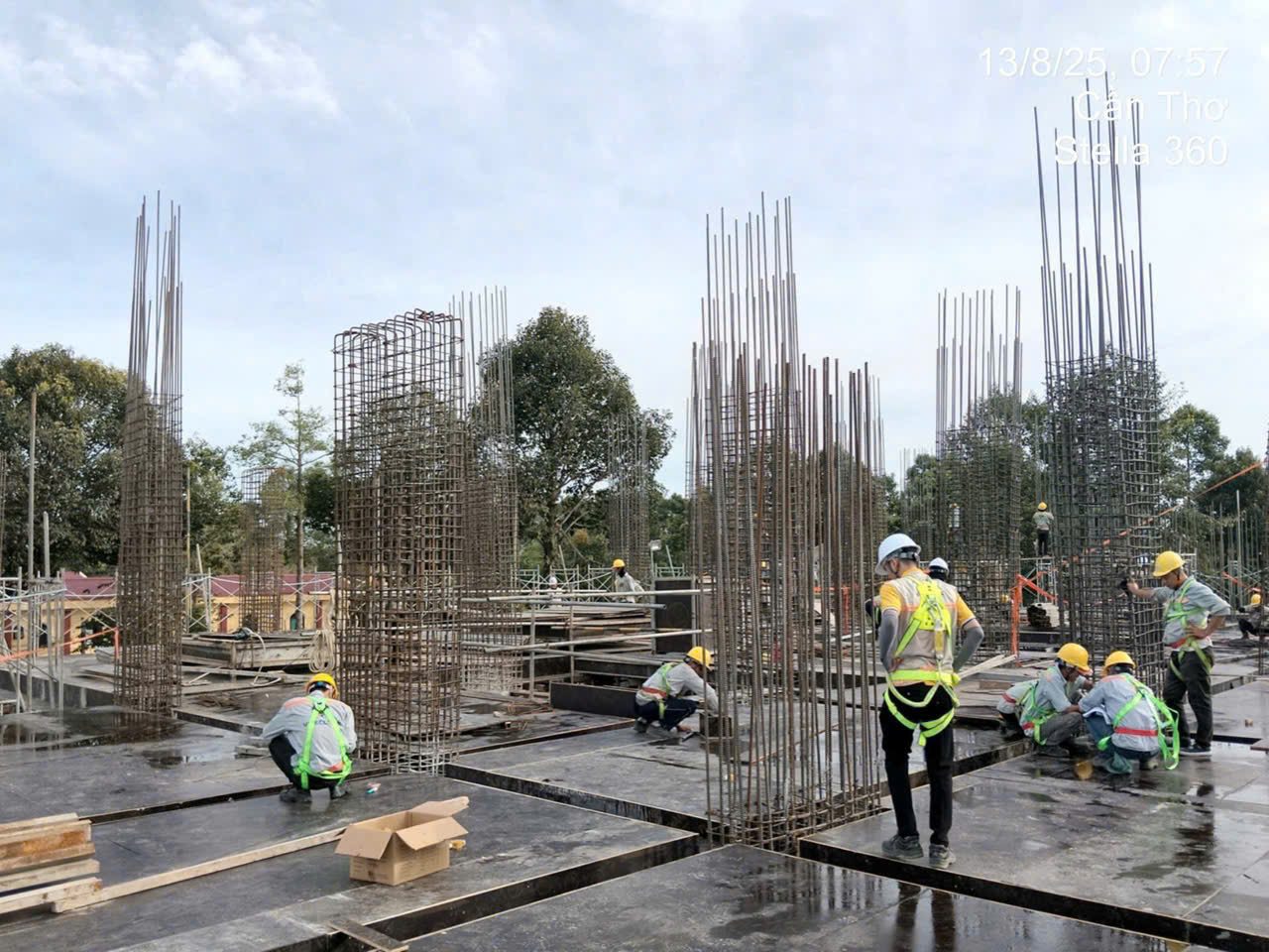 Tiến trình xây dựng Stella Icon Cần Thơ