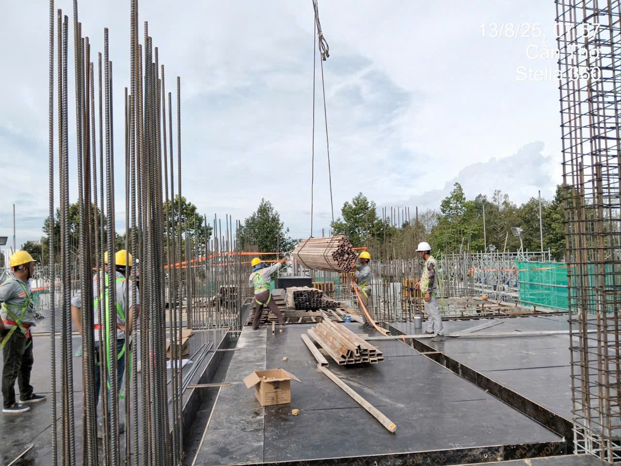 Tiến trình xây dựng Stella Icon Cần Thơ