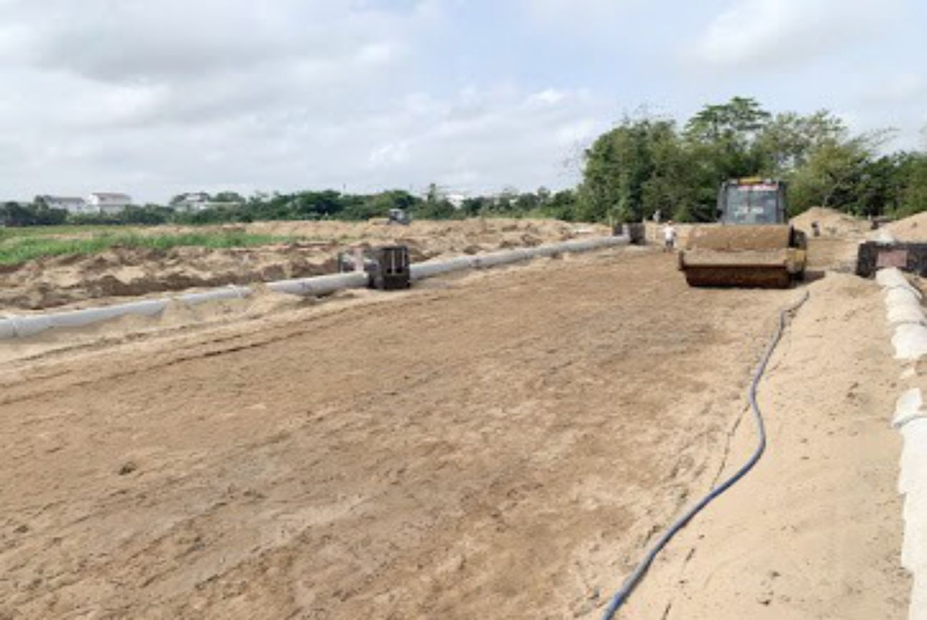 Tiến độ xây dựng dự án Cồn Khương Diamond City tháng 05/2021