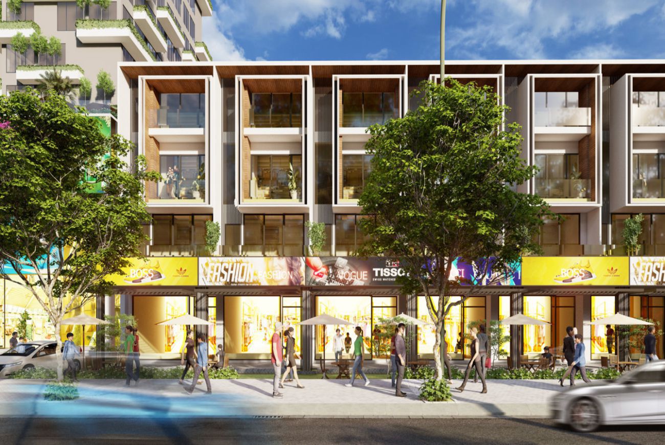 Thiết Kế Nhà Phố Cồn Khương Diamond City