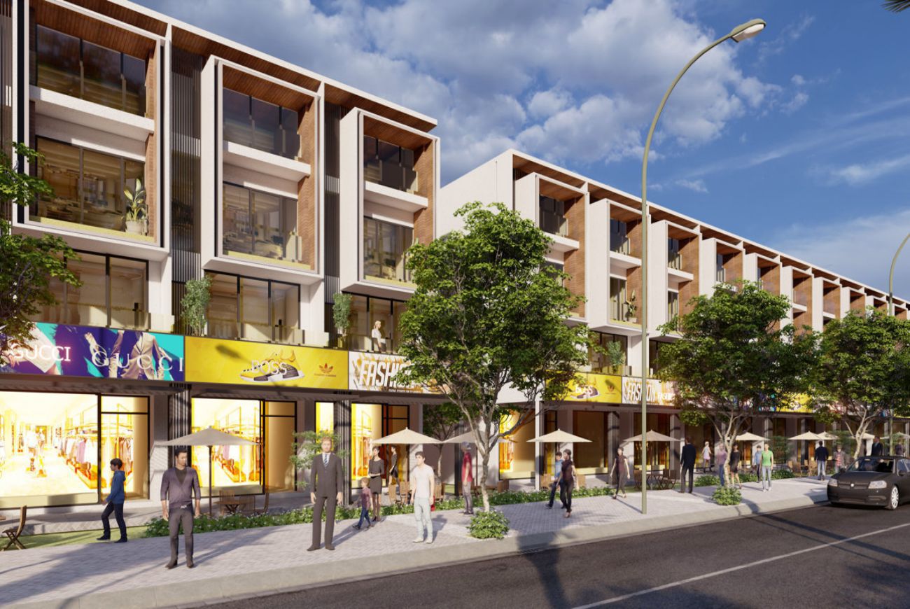 Thiết Kế Nhà Phố Cồn Khương Diamond City