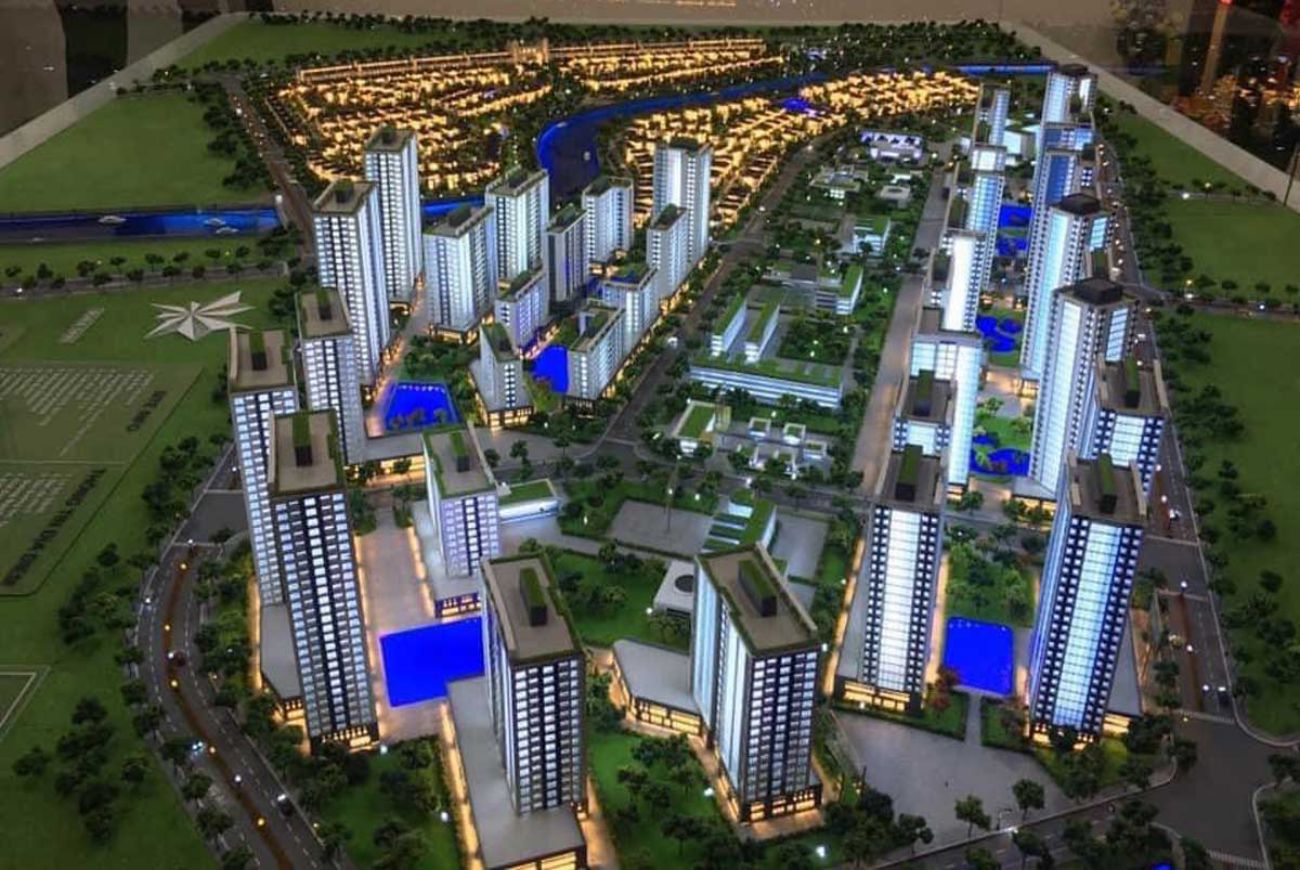 Quy mô Zeit Xii River County Nhà Bè