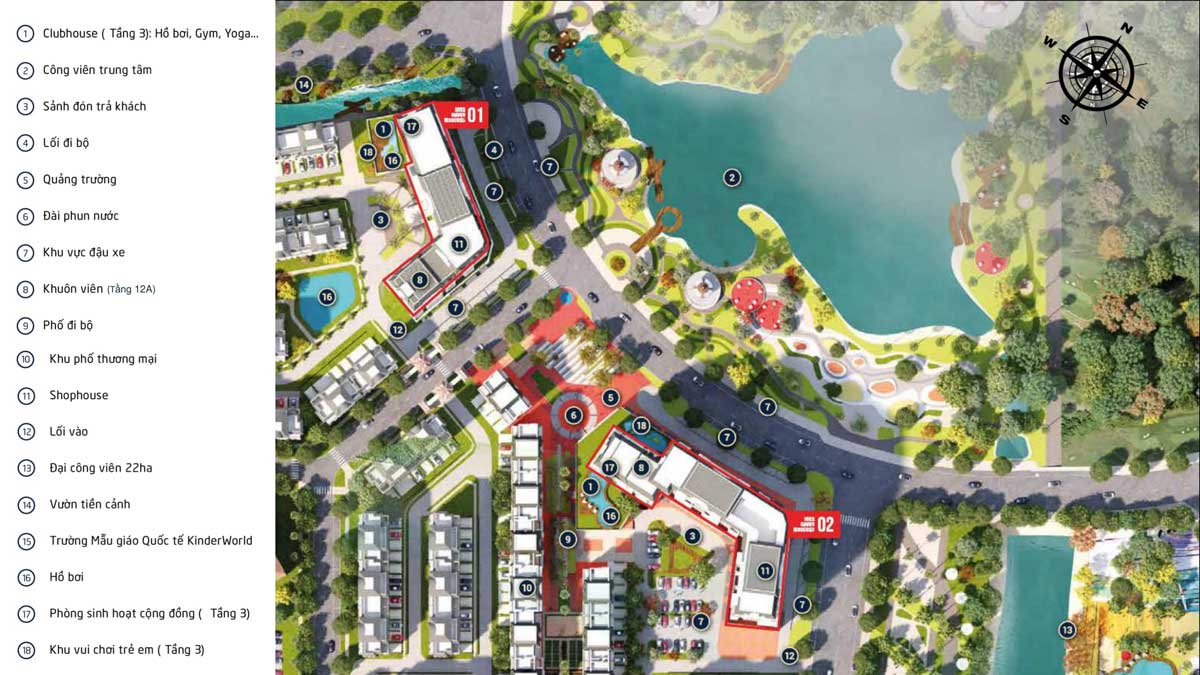 Tiện ích nội khu River Garden Residences